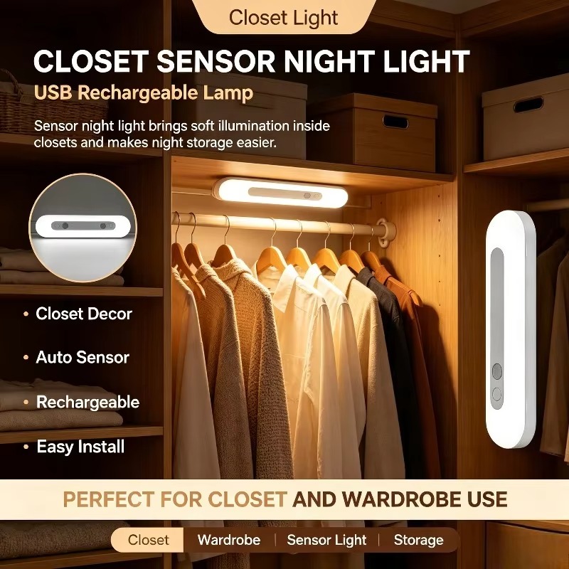Intelligent Sensor Night Light - Baby Nursery Wall Lights recension och pris