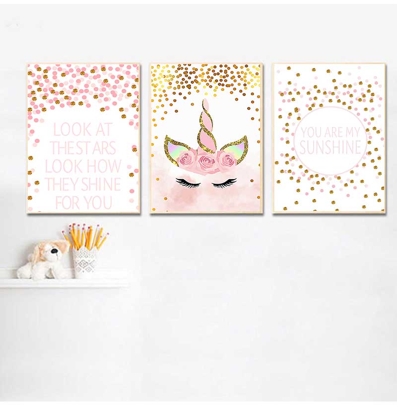 Decorative Picture Baby Girl B - Baby Girl Nursery Quotes recension och pris