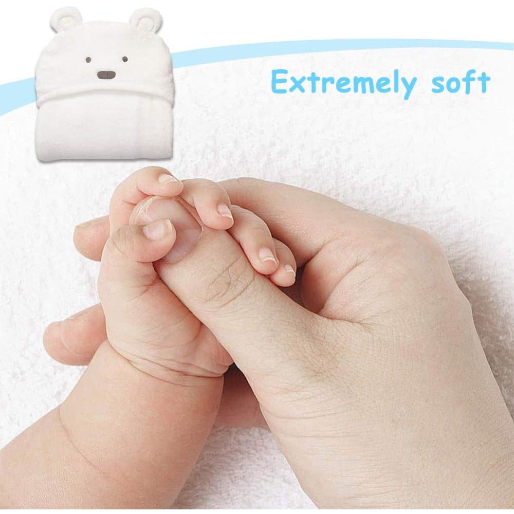 Cute Bear Hooded Towel for Kid - Baby Nursery Boy recension och pris