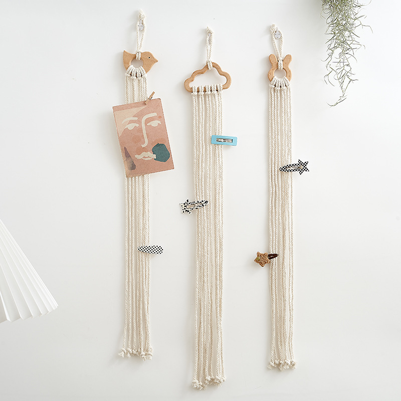 Wooden Hair Clips Holder Baby  - Baby Nursery Decor Girl recension och pris