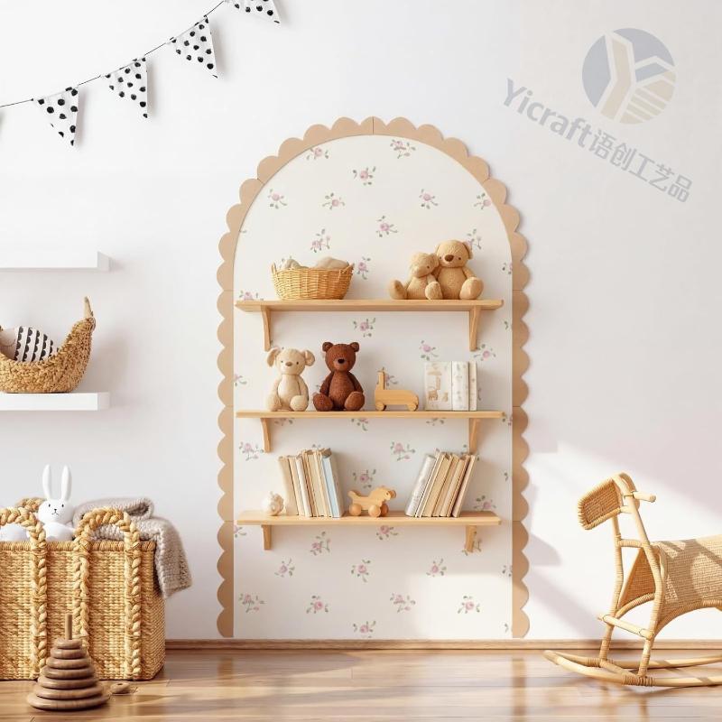 [New] Wood Wall Arch Decor DIY - Baby Nursery Frames recension och pris