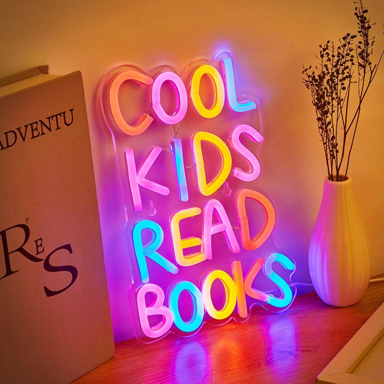 Chi-buy LED Neon Cool Kids Rea - Baby Nursery Wall Lights recension och pris