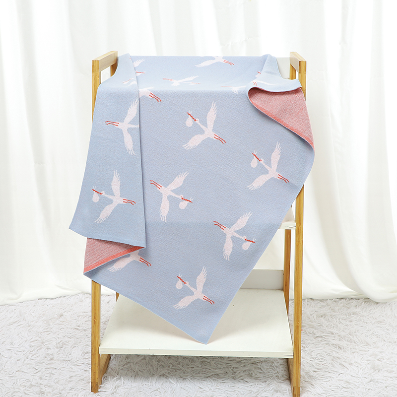 Baby Blanket Knit Infant Strol - Baby Nursery Boy recension och pris