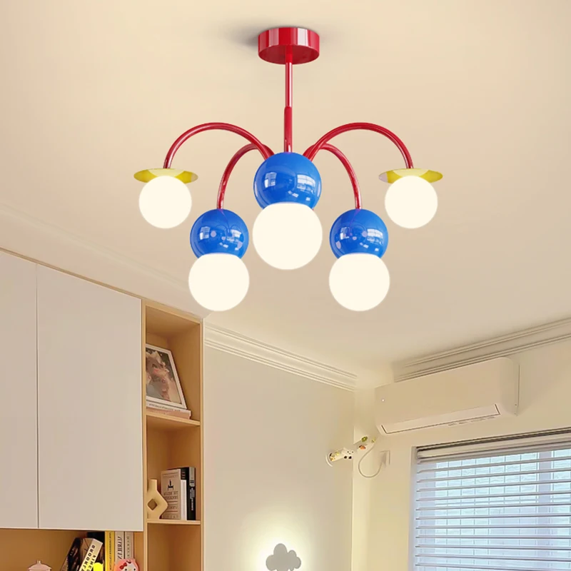 Bubble Ball Chandelier - Color - Baby Nursery Light Fixture recension och pris
