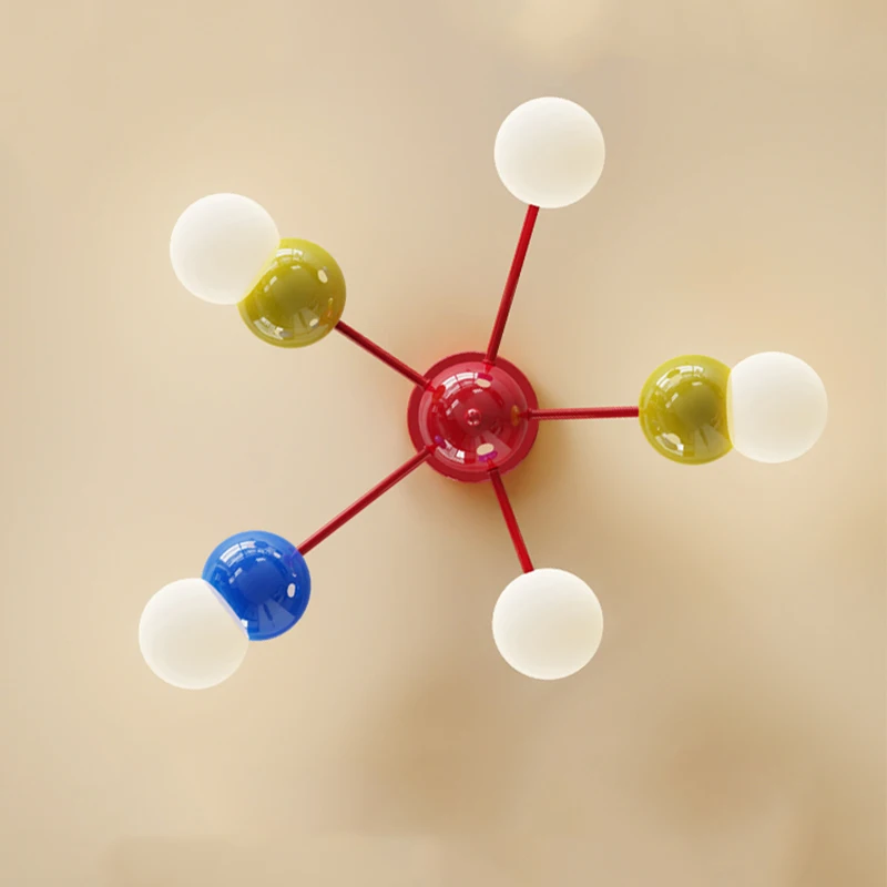Bubble Ball Chandelier - Color - Baby Nursery Light Fixture recension och pris