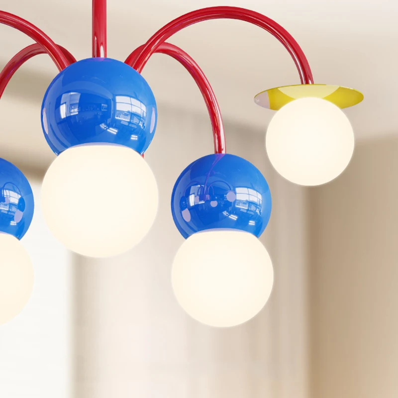 Bubble Ball Chandelier - Color - Baby Nursery Light Fixture recension och pris