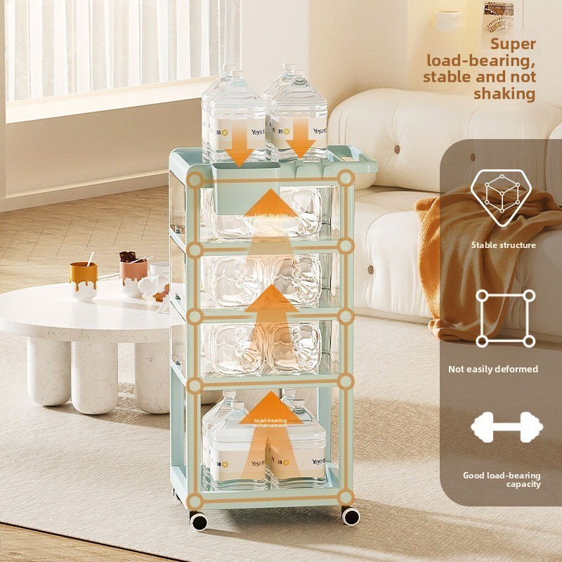 Movable Baby Storage Cart Mult - Baby Nursery Trolley recension och pris