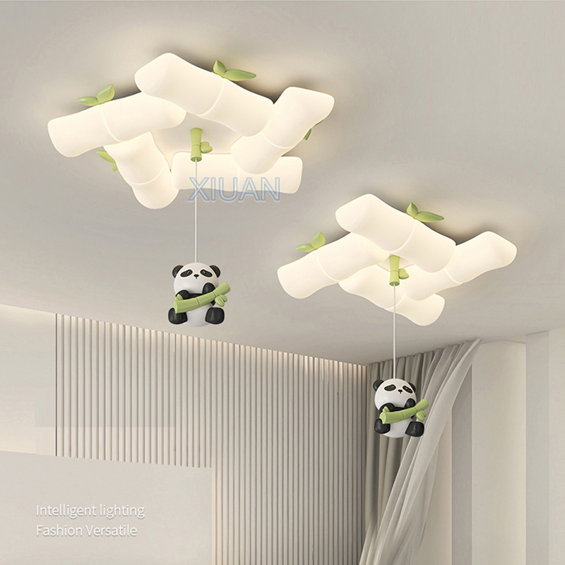 New Chinese Panda Ceiling Lamp - Baby Nursery Light Fixture recension och pris