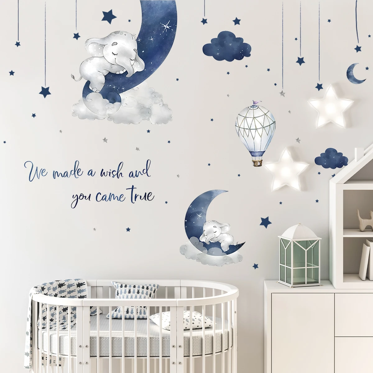 1Pc Cartoon Animal Elephant Wa - Baby Nursery Boy recension och pris