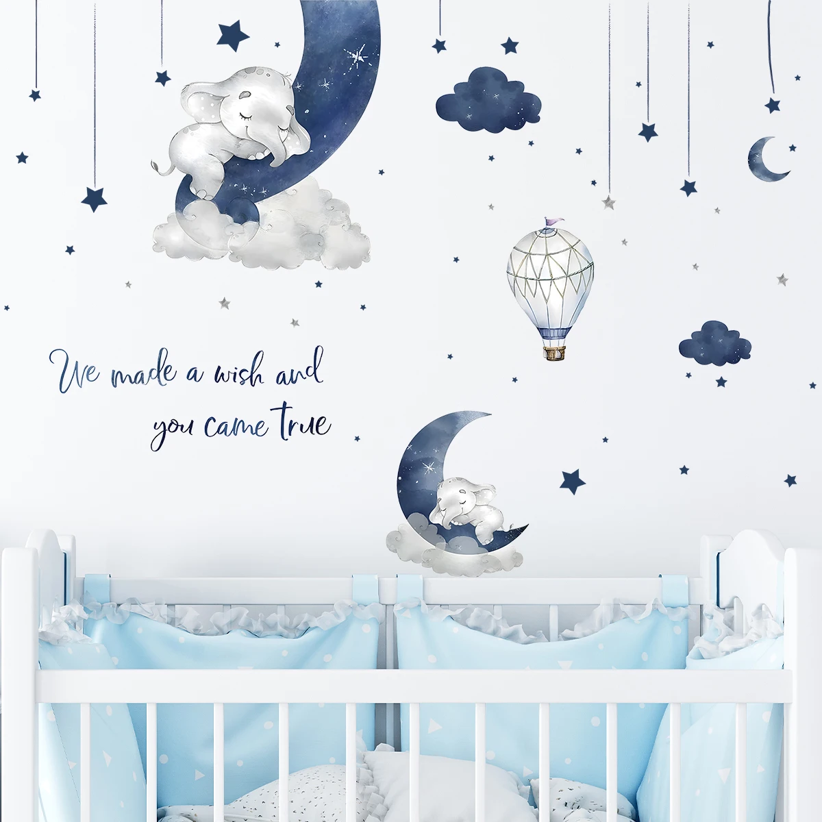1Pc Cartoon Animal Elephant Wa - Baby Nursery Boy recension och pris
