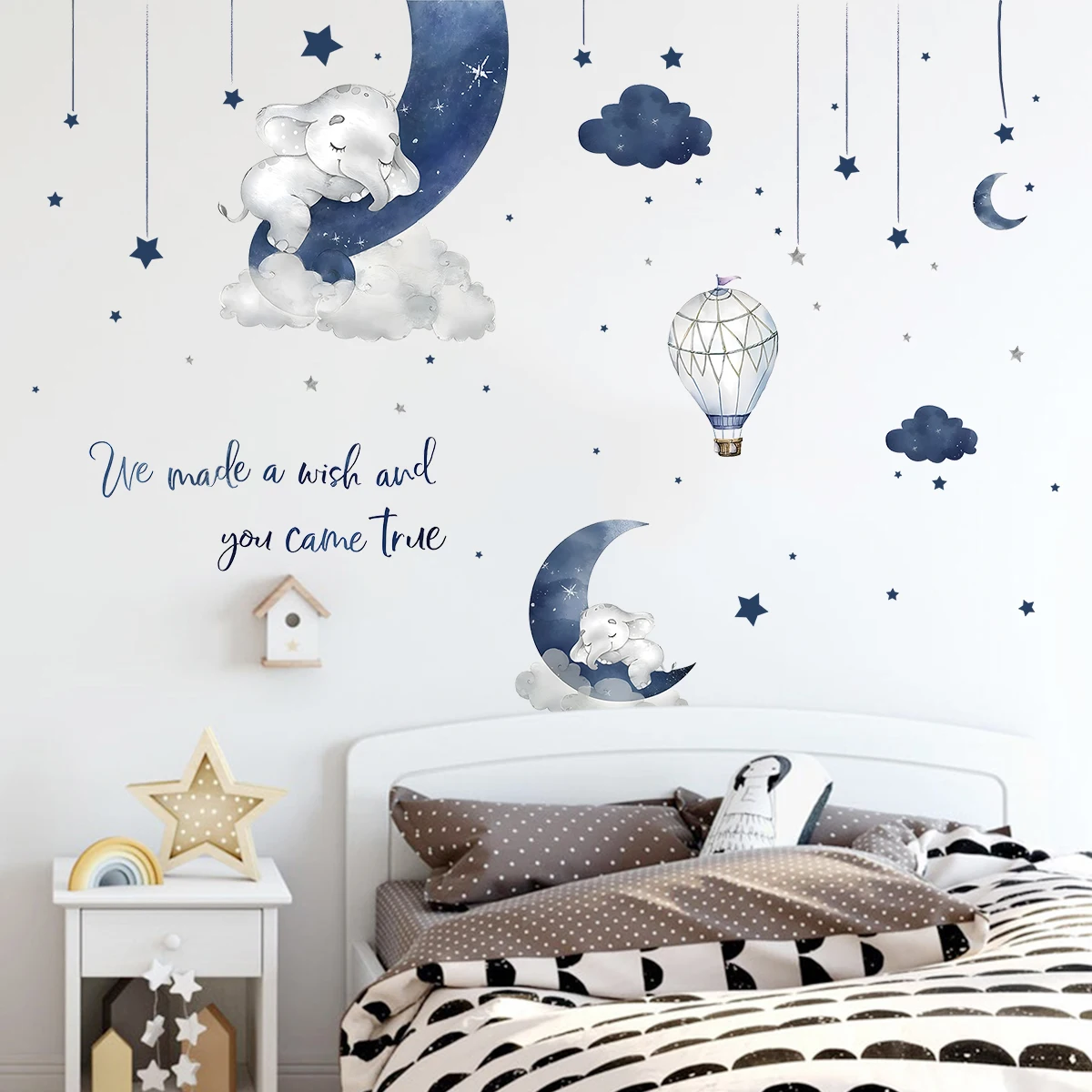 1Pc Cartoon Animal Elephant Wa - Baby Nursery Boy recension och pris