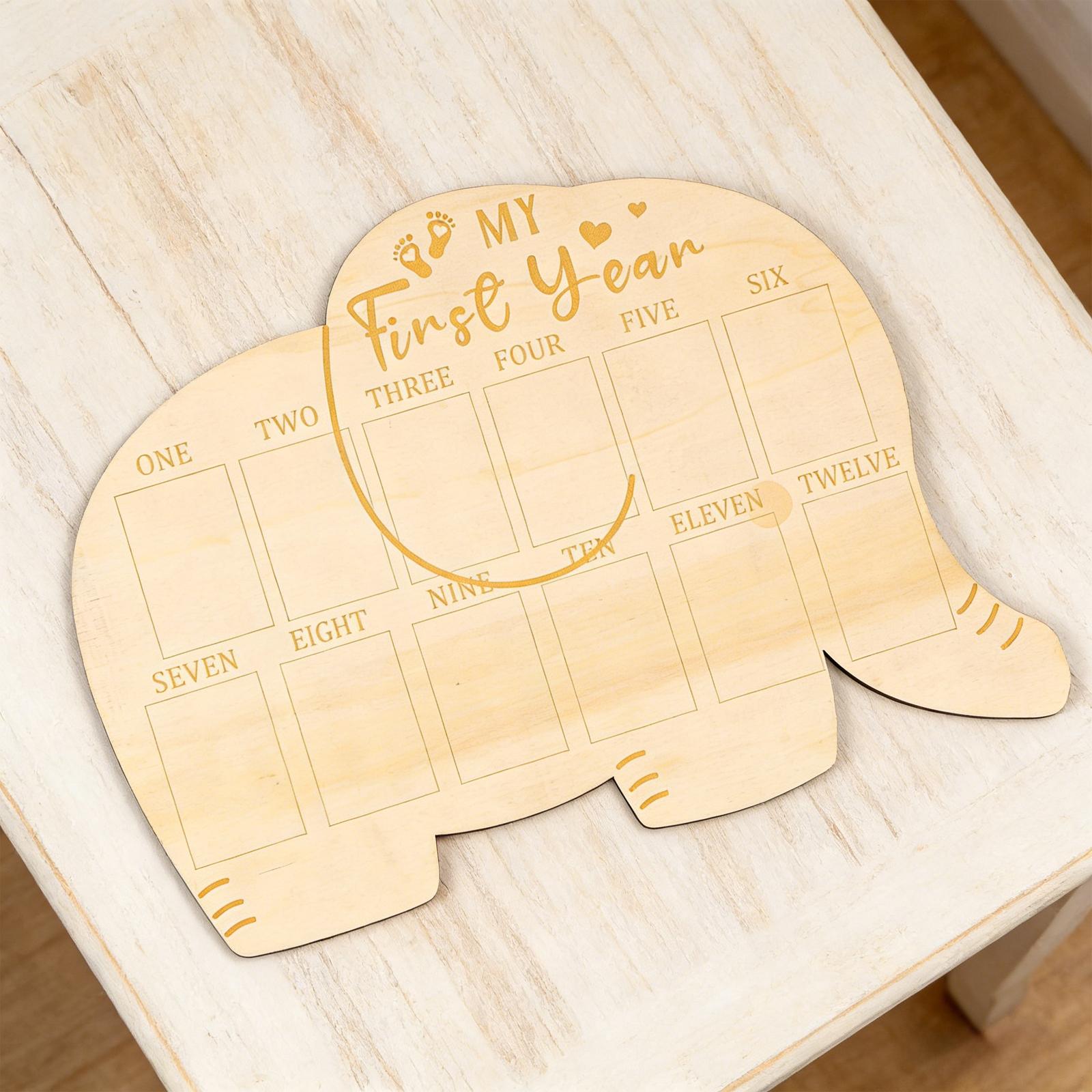 Baby Photo Board Wood Frame Tw - Baby Nursery Frames recension och pris