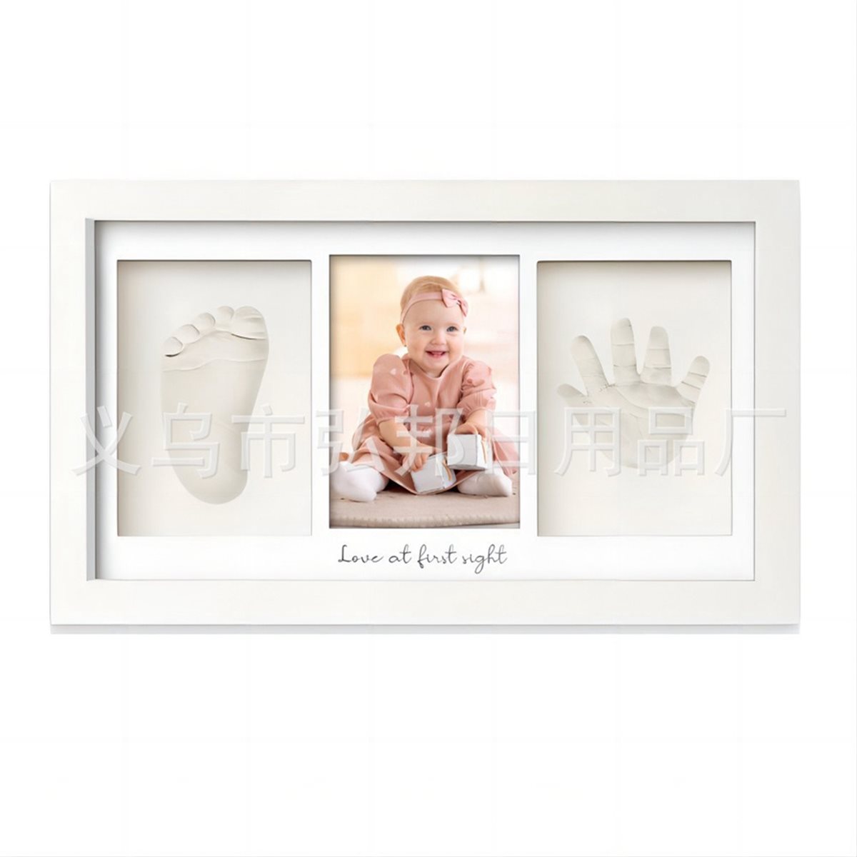 Y69A Baby Handprint & Footprin - Baby Nursery Frames recension och pris