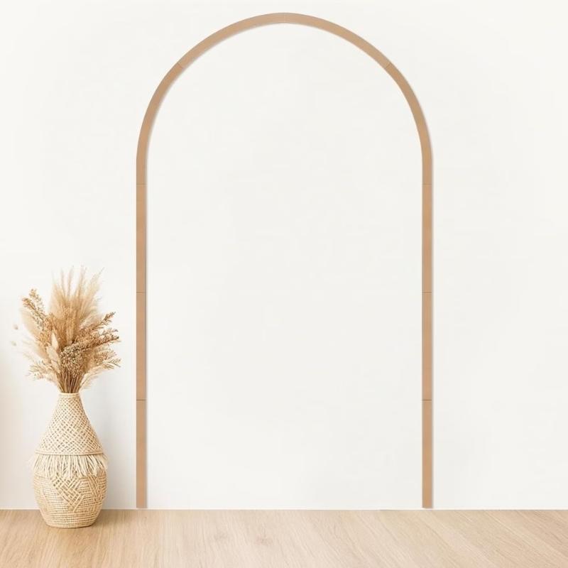 Wood Wall Arch Decor DIY Unfin - Baby Nursery Frames recension och pris